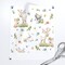 Woodland Friends Deer Fox Raccoon Bunny Flowers Girl Nursery Animals Custom Printed Fabric by Spoonflower Various Fabrics by the Yard or Fat Quarter